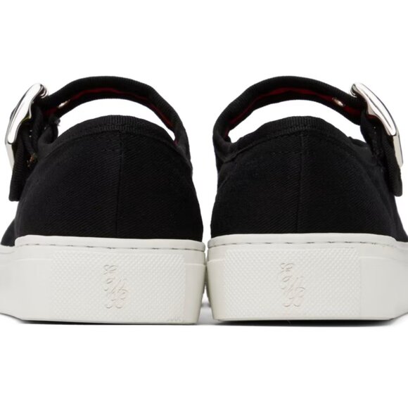 Ernest W. Baker Black Mary Jane Sneakers - Picture 2 of 11